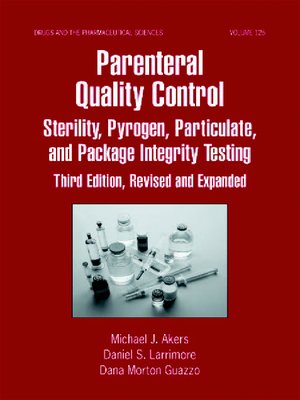 cover image of Parenteral Quality Control